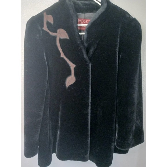 Vintage Sasson Faux Fur Jacket by Glenoit - Picture 1 of 6